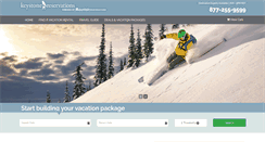 Desktop Screenshot of keystonereservations.com